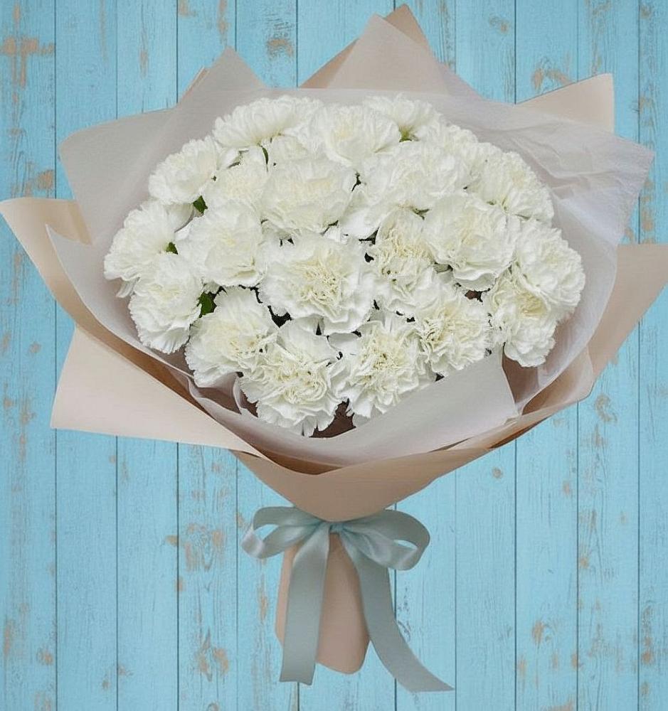 Букет цветов из: Гвоздики в Шкотово