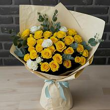 Букет цветов из:  Розы в Шкотово