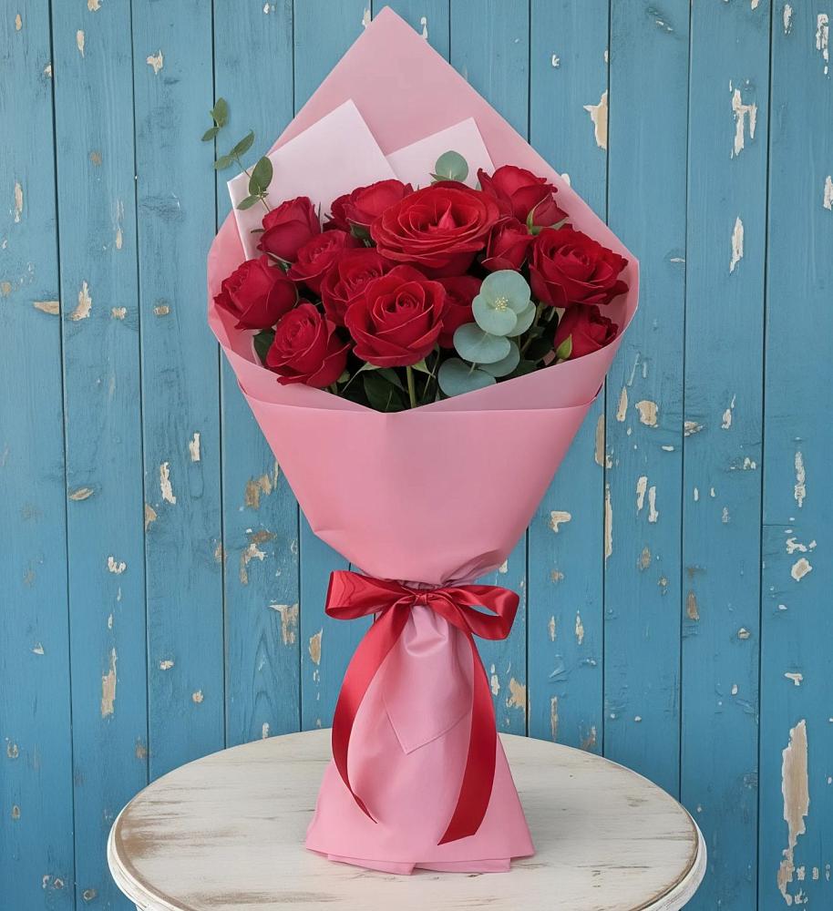 Букет цветов из: Розы в Шкотово