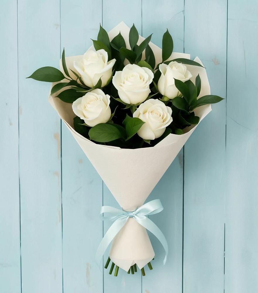 Букет цветов из: Розы в Шкотово