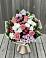 Букет цветов из: Альстромерии, Гвоздики, Розы и Хризантемы в Шкотово