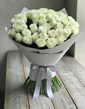 Букет 35 Белых роз в Шкотово