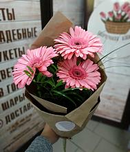 Букет цветов из:  Герберы #REPLACE_PRED# Шкотово