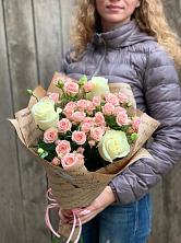Букет цветов из:  Розы в Шкотово