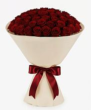 Букет 101 Бордовая роза Блэк Бакарра в Шкотово