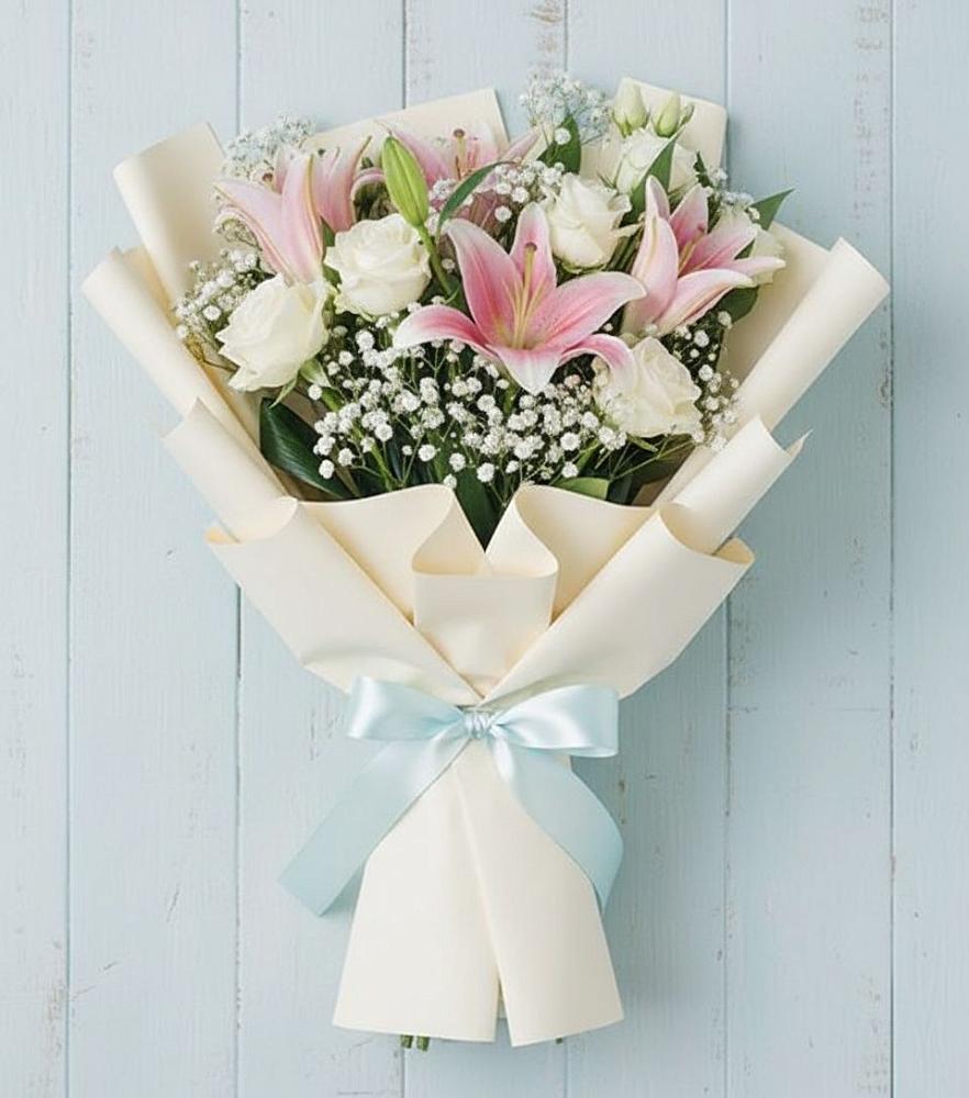 Букет цветов из: Лилии в Шкотово