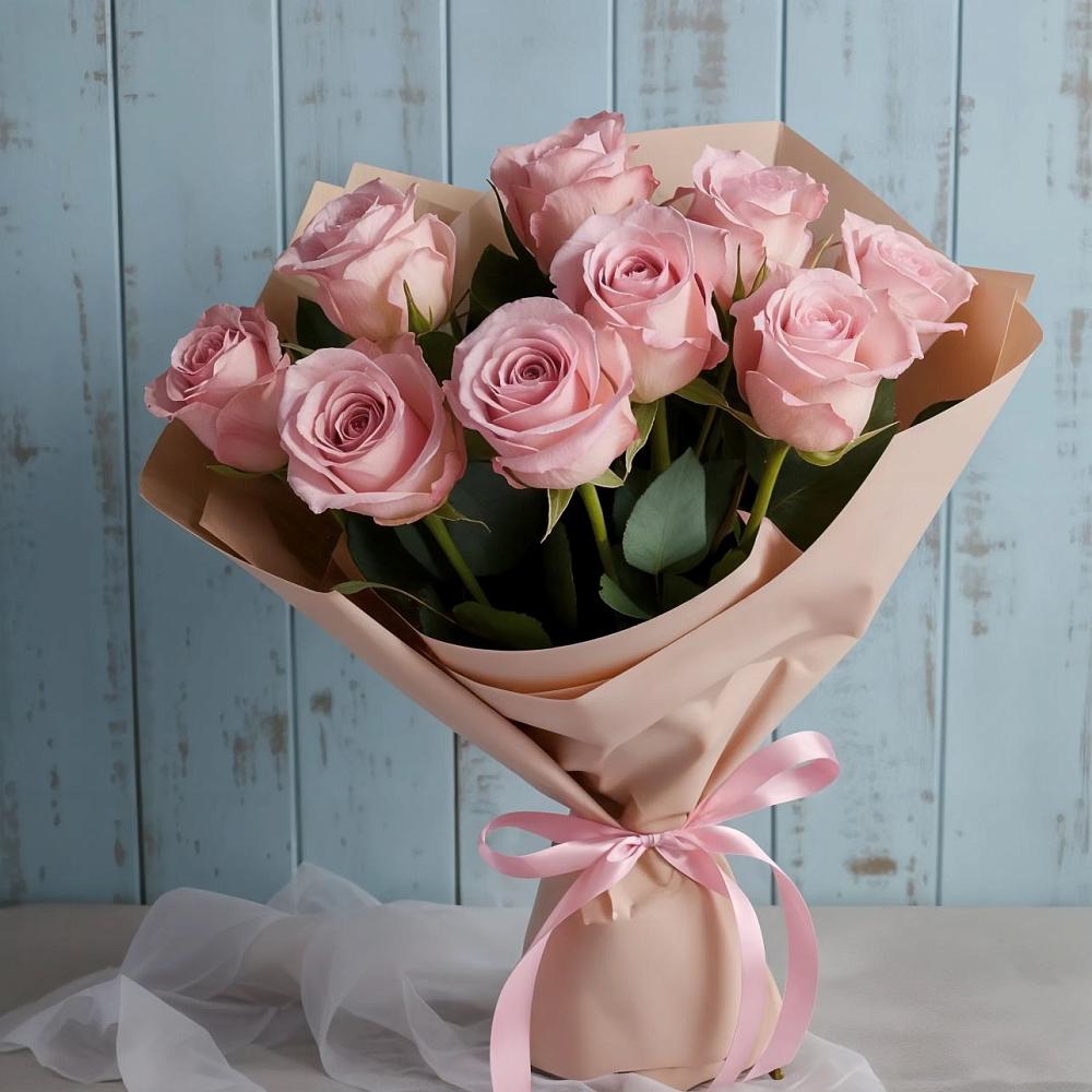 Букет цветов из: Розы в Шкотово