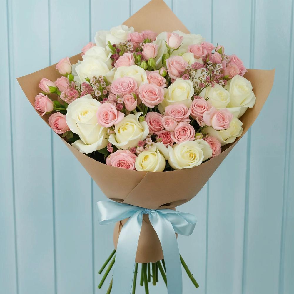 Букет цветов из: Розы в Шкотово