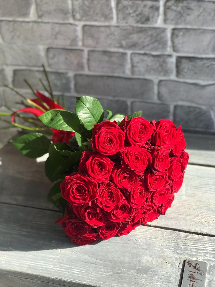 Букет Красные розы Фридом в Шкотово