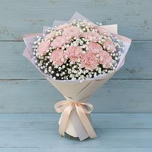 Букет цветов из:  Гвоздики в Шкотово