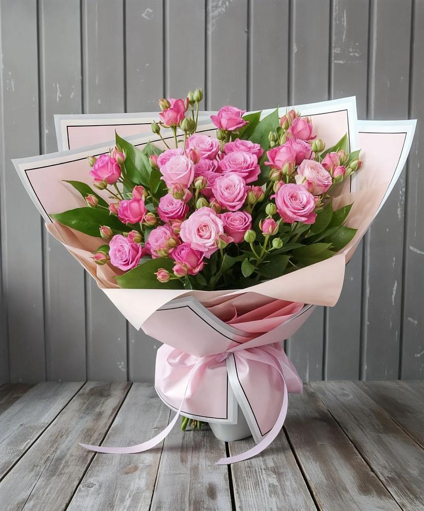 Букет Розовый кустик в Шкотово