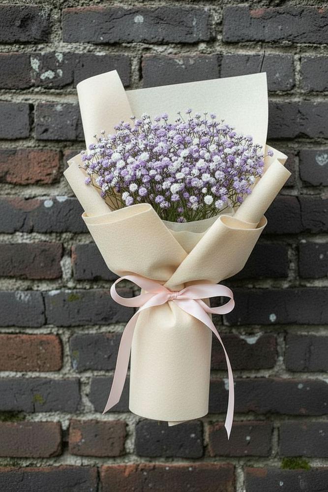 Букет цветов из: Гипсофила в Шкотово