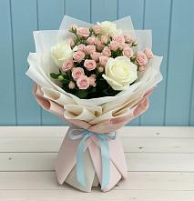 Букет цветов из:  Розы в Шкотово