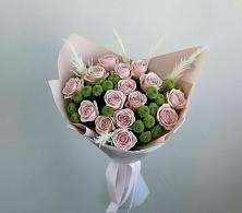Букет цветов из:  Розы и Хризантемы в Шкотово