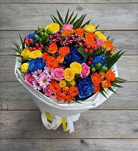 Букет цветов из:  Розы и Хризантемы в Шкотово