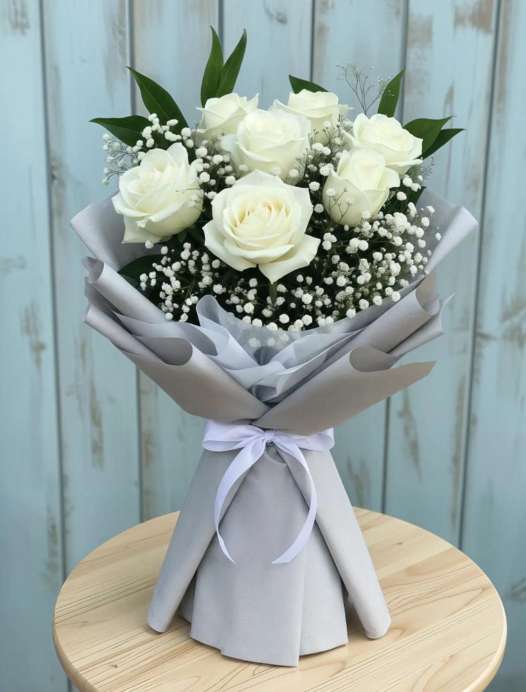 Букет цветов из: Розы в Шкотово