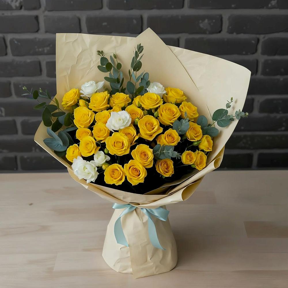 Букет цветов из: Розы в Шкотово