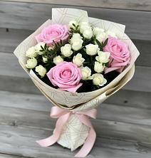 Букет цветов из:  Розы в Шкотово