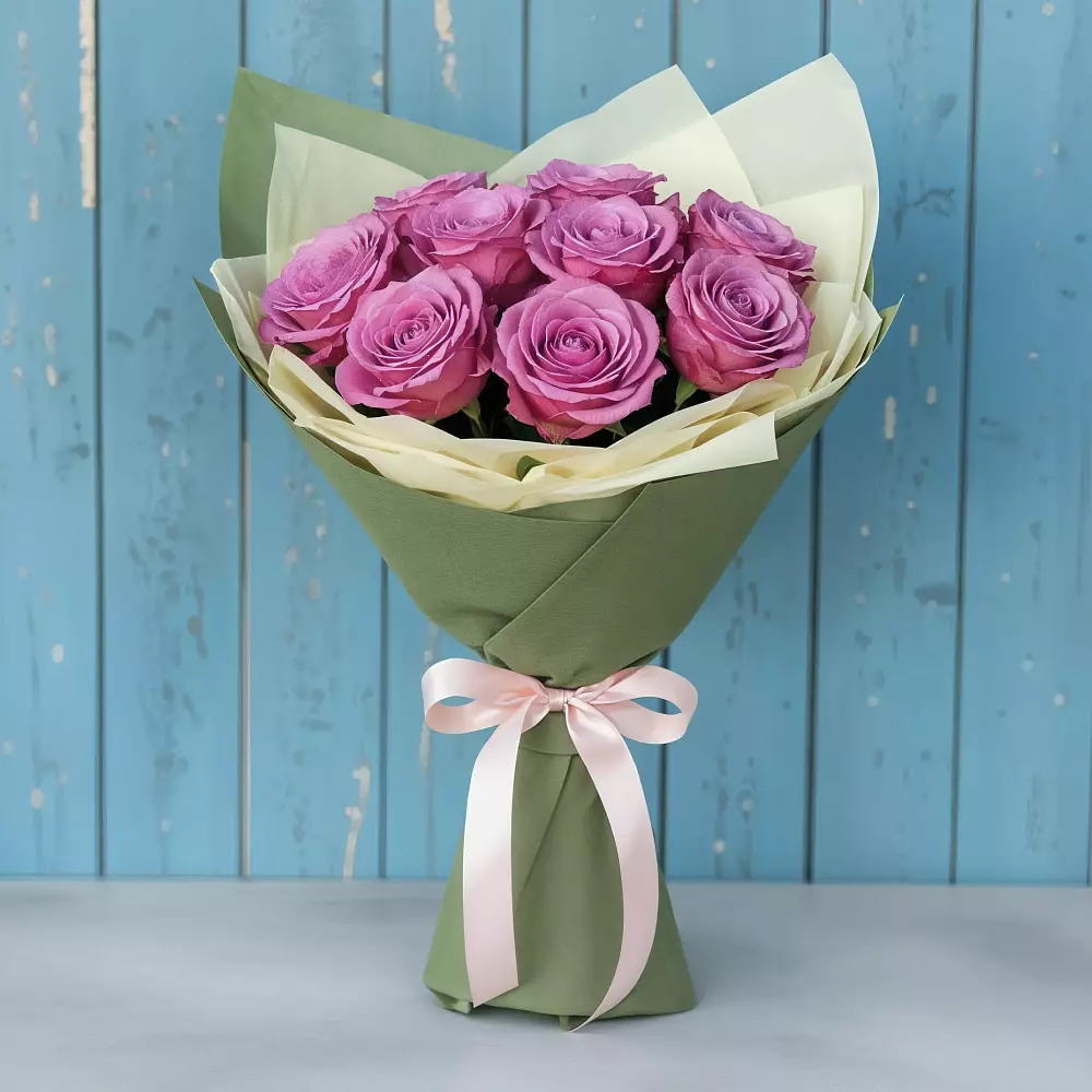 Букет Розы Фёрст Леди в Шкотово