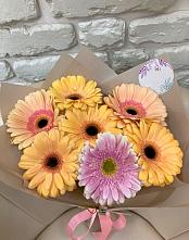Букет цветов из:  Герберы в Шкотово