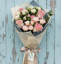 Букет цветов из:  Розы в Шкотово