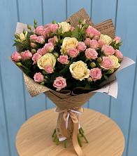 Букет цветов из:  Розы в Шкотово