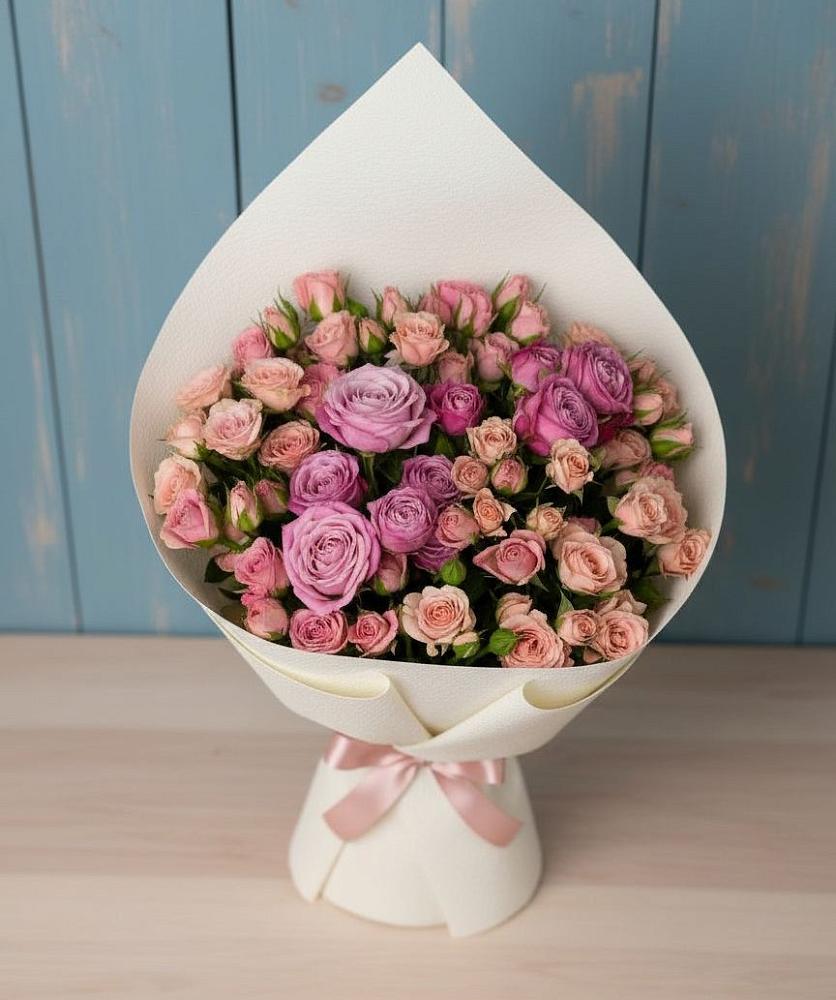 Букет цветов из: Розы в Шкотово