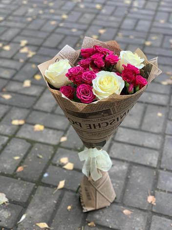 Букет цветов из: Розы в Шкотово