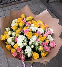 Букет цветов из:  Розы #REPLACE_PRED# Шкотово
